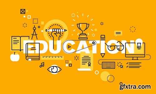 Flat Design Banner - 50xEPS Flat Design Banner - 50xEPS