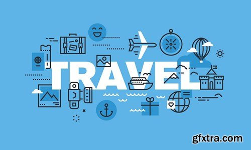 Flat Design Banner - 50xEPS Flat Design Banner - 50xEPS