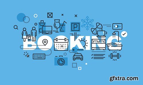 Flat Design Banner - 50xEPS Flat Design Banner - 50xEPS