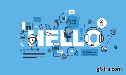 Flat Design Banner - 50xEPS Flat Design Banner - 50xEPS