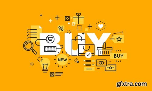 Flat Design Banner - 50xEPS Flat Design Banner - 50xEPS