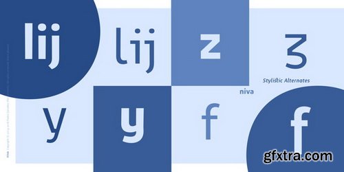 Niva Font Family $1044