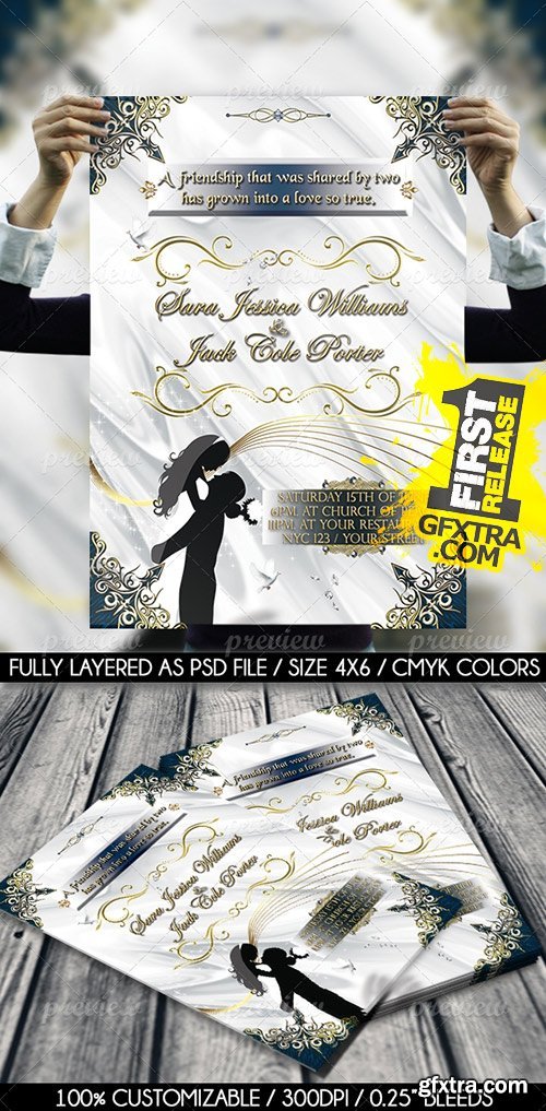 CodeGrape - Wedding Invitation Flyer 2946 CodeGrape - Wedding Invitation Flyer 2946