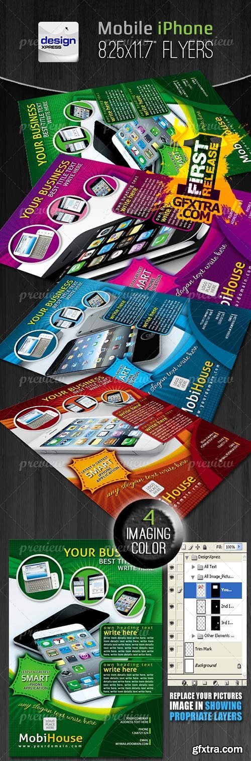 CodeGrape - Mobile iPhone Application Flyers/Adds 3070 CodeGrape - Mobile iPhone Application Flyers/Adds 3070