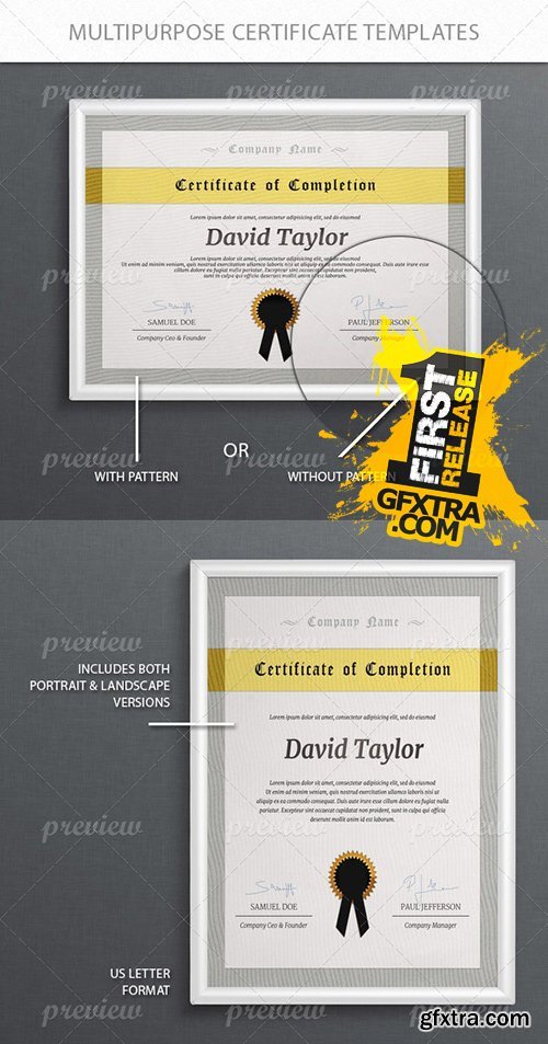 CodeGrape - Multi-Purpose Certificate Templates 2701 CodeGrape - Multi-Purpose Certificate Templates 2701