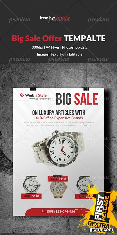 CodeGrape - Product Promotion Flyer Template 3620 CodeGrape - Product Promotion Flyer Template 3620