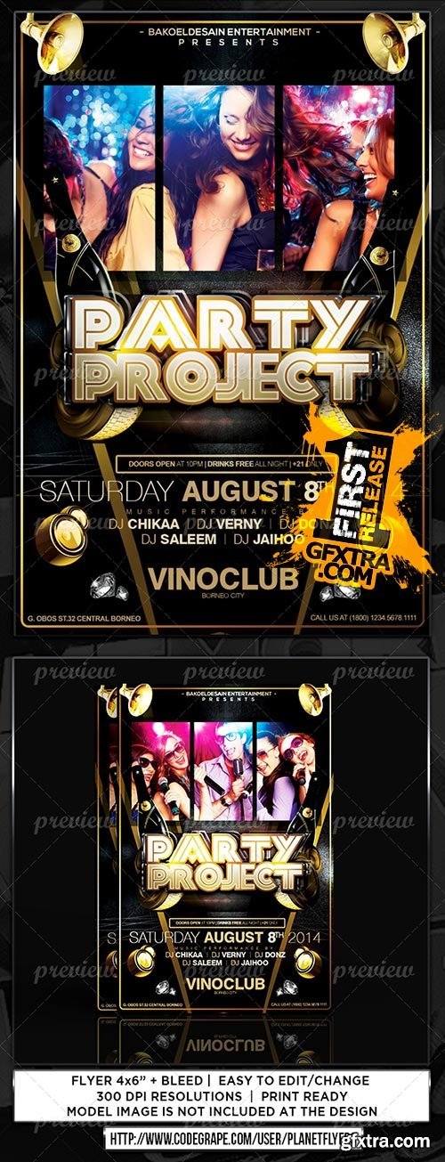 CodeGrape - Party Project Flyer 3608 CodeGrape - Party Project Flyer 3608