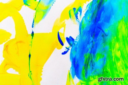 Abstract oil painting 1 - 5 UHQ JPEG