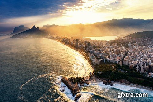 Rio De Janeiro Landscape, 10 x UHQ JPEG