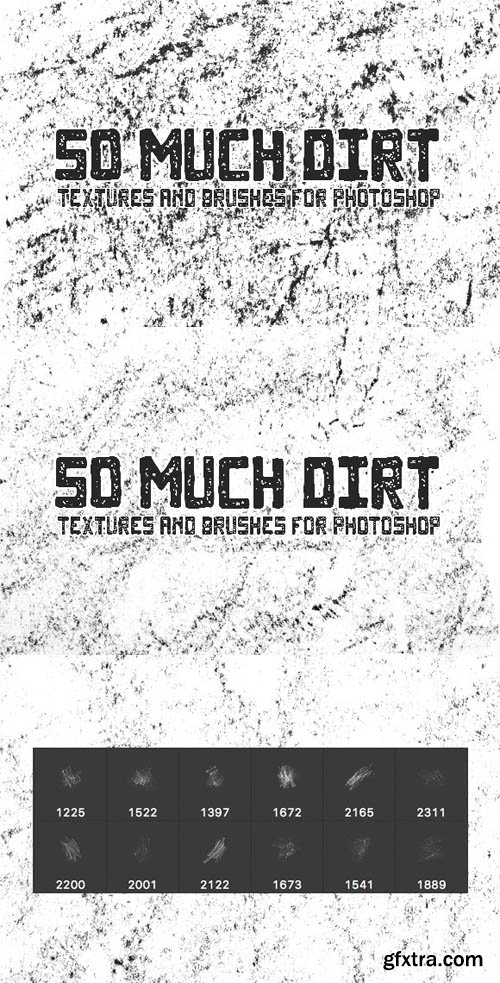 So Much Dirt – Brushes and Textures