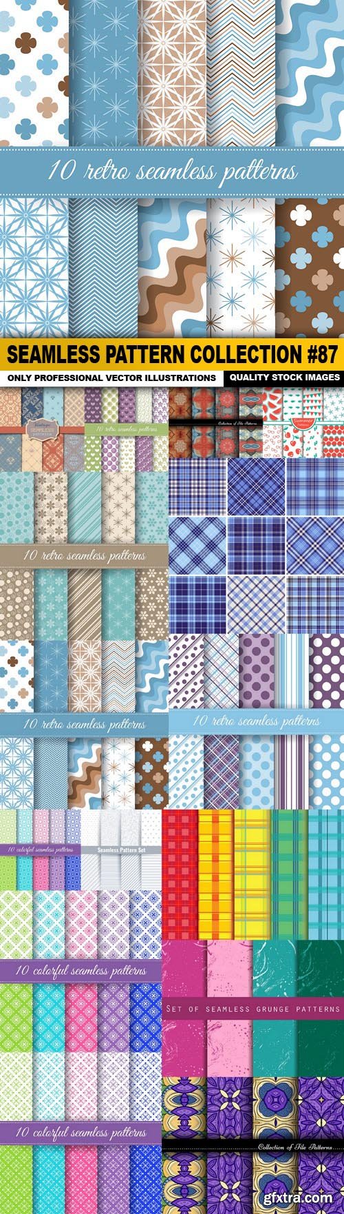 Seamless Pattern Collection #87 - 15 Vector