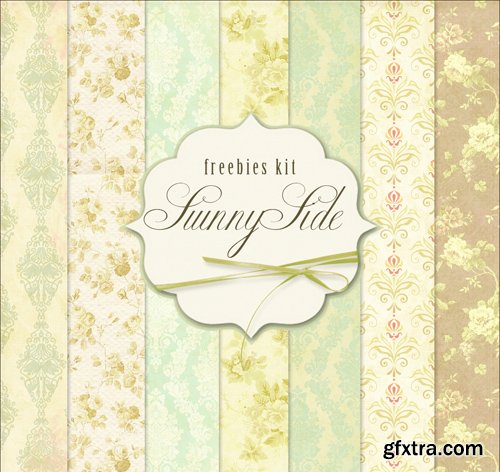 Ornamental Background Textures - Sunny Side