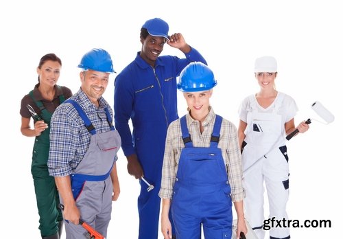 Collection of different professions builder doctor working businessman 25 HQ Jpeg