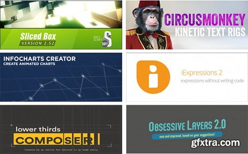 Aescripts Plugins Collection for After Effects (Updated 08.2016)