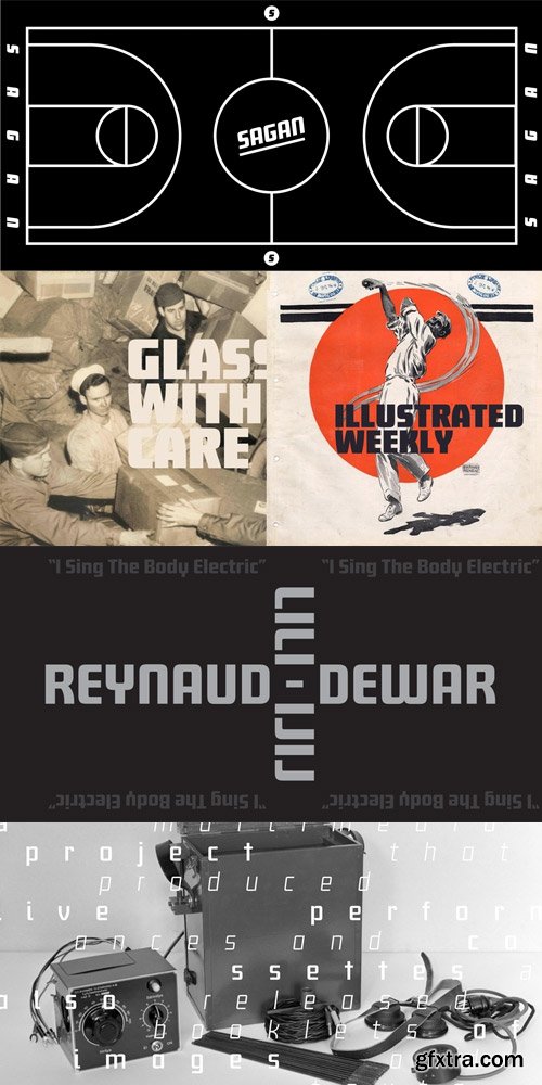 Sagan Font Family $249 Sagan Font Family $249