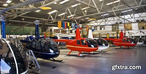 Collection of hangar space garage aircraft helicopter 25 HQ Jpeg