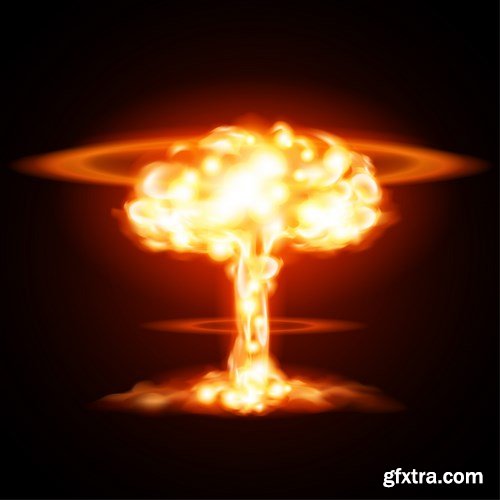 Fire Vector Design Elements 2 - 25xEPS