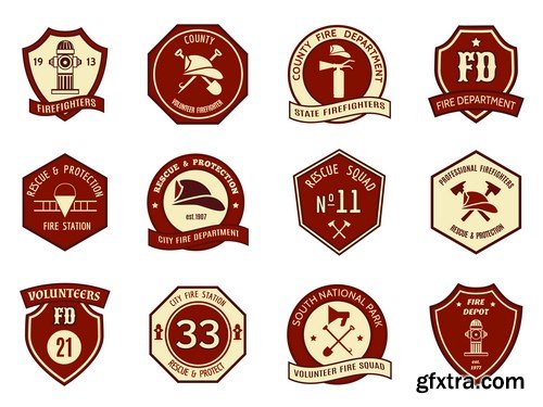 Fire Vector Design Elements 2 - 25xEPS