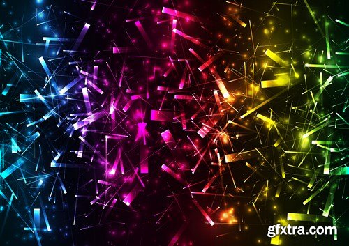Amazing Abstract Backgrounds Collection 21 - 25xEPS