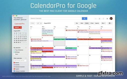 CalendarPro for Google 2.2.1 (Mac OS X)