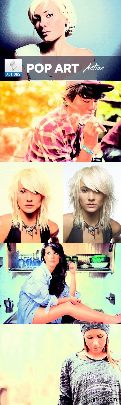 CM - Pop Art Photoshop Action 788123