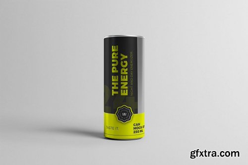 Graphicriver Can Mock-Up - 250ml 16708481