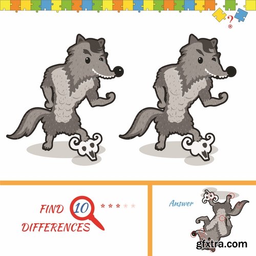 Collection maze puzzle baby animals illustration for children's books 25 EPS Collection maze puzzle baby animals illustration for children's books 25 EPS