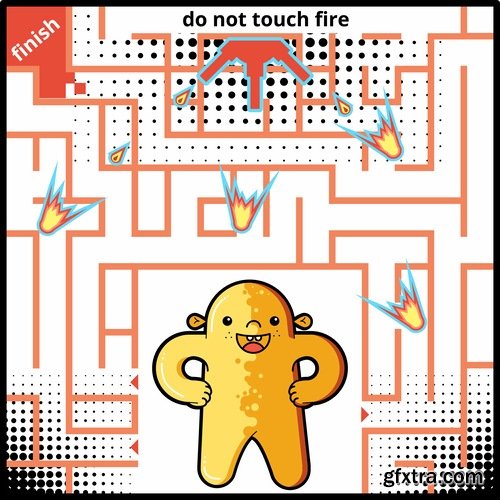 Collection maze puzzle baby animals illustration for children's books 25 EPS Collection maze puzzle baby animals illustration for children's books 25 EPS