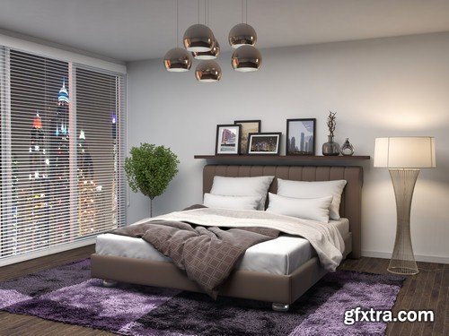 Bedroom design 4 - 5 UHQ JPEG