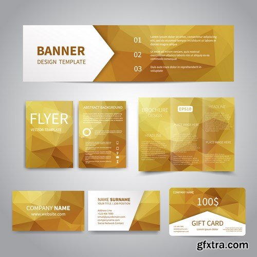 Banner, Flyers & Brochures Design - 17xEPS