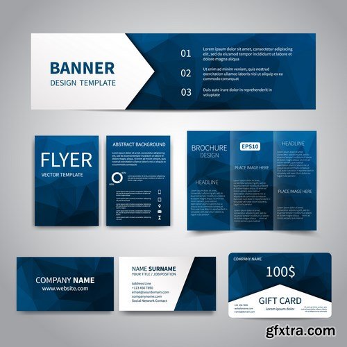 Banner, Flyers & Brochures Design - 17xEPS