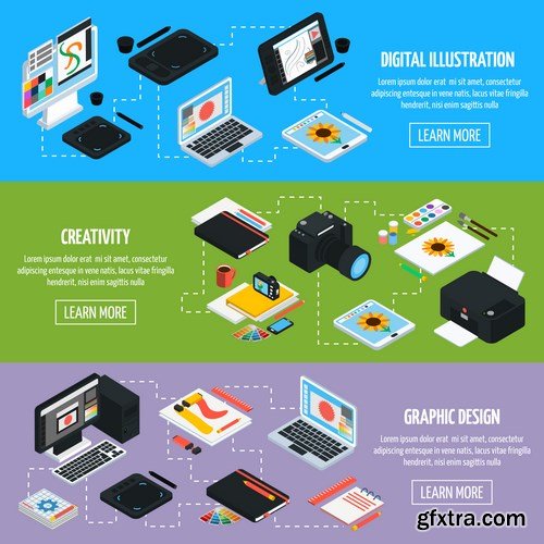 Flat Business Concept 7 - 25xEPS