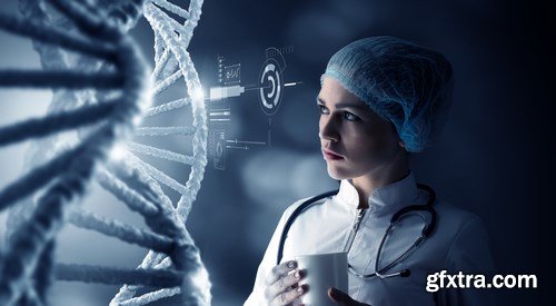 Science and Genetics - 25xUHQ JPEG