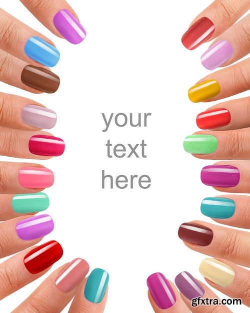 Different colors of nail polish - 5 UHQ JPEG