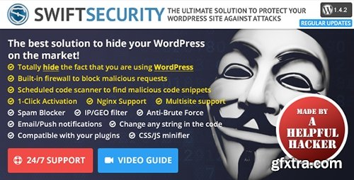 CodeCanyon - Swift Security Bundle v1.4.2.15 - Hide WordPress, Firewall, Code Scanner - 10143693