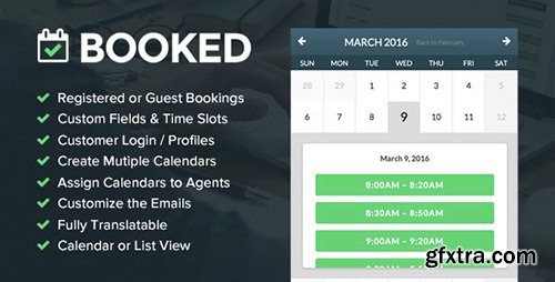 CodeCanyon - Booked Appointments v1.8.01 - Appointment Booking for WordPress - 9466968