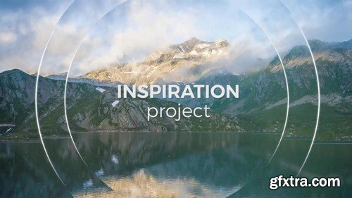 Circle Glass Inspirate Slideshow - After Effects Template