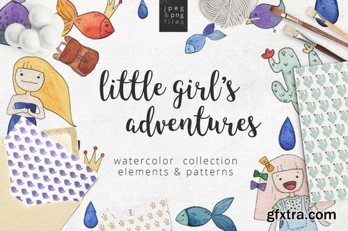 CM - Little girl's adventure 