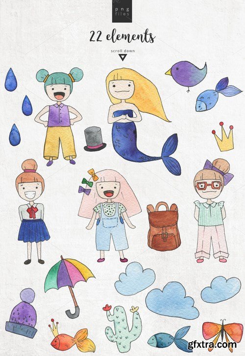 CM - Little girl's adventure 