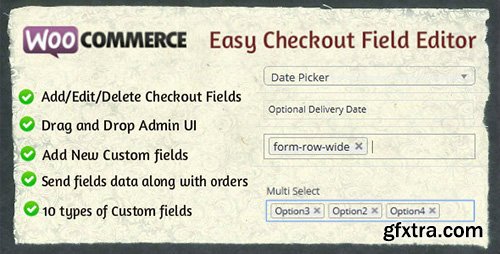 CodeCanyon - Woocommerce Easy Checkout Field Editor v1.2.5 - 9799777