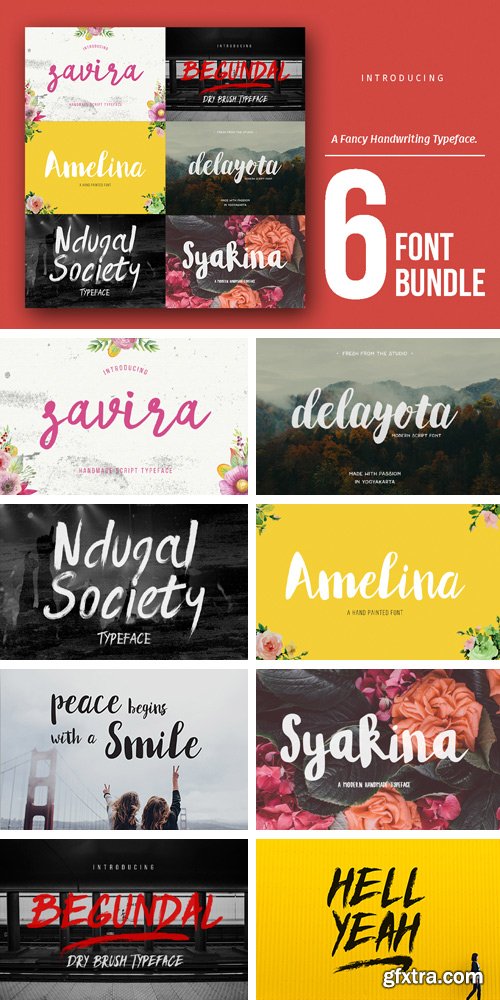 CM 899394 - Handwriting Font Bundle