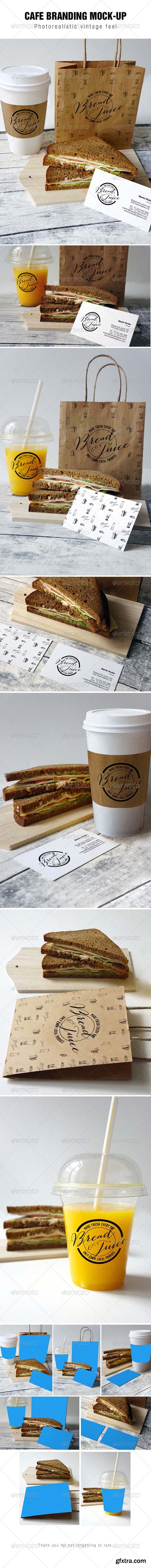 Graphicriver Sandwich Cafe Mockup 8278815