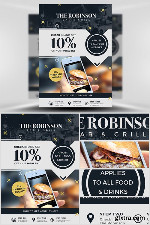 Social Media Discount Ad Flyer Template Social Media Discount Ad Flyer Template