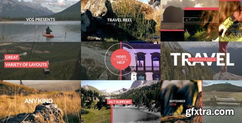 Videohive - Travel Reel With Titles - 17923569