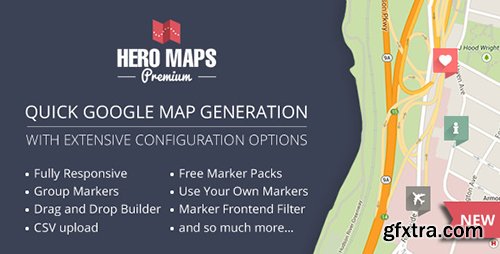 CodeCanyon - Hero Maps Premium v2.1.5 - Responsive Google Maps Plugin - 12577151