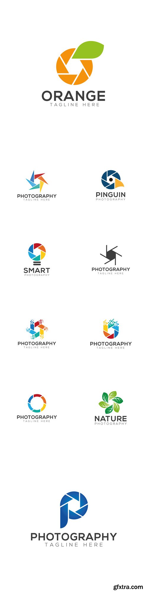Vector Set - Photography Creative Logo Design Vector Set - Photography Creative Logo Design
