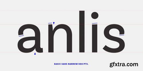 Basic Sans Narrow Font Family - 28 Fonts $999