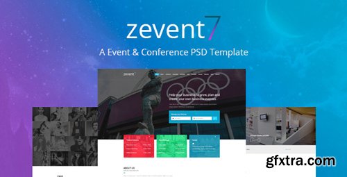 ThemeForest - Zevent - Conference &amp; Event PSD Template 12297793
