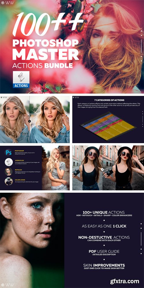 CM 898992 - Photoshop Master - Actions Bundle