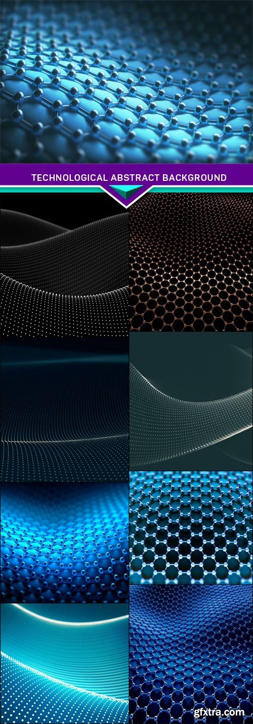 Technological abstract background 9X JPEG